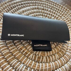 Montblanc Black Glasses Case New